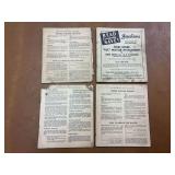 (4) John Deere Manuals