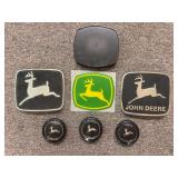 (6) John Deere Emblems + Steering Wheel Caps