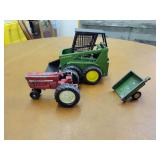 Skid Loader, Tractor, Cart Ertl
