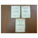 (3) John Deere H Tractor Repair Catalogs