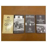 (4) John Deere Farm Management Notebooks