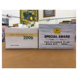 (2) 1/16 John Deere 730 + 830 Two Cylinder NIB Ertl