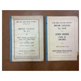 (2) John Deere Engine + Power Unit Repair Catalogs