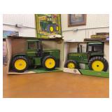 (2) 1/16 John Deere 8650 + 4455 NIB Ertl