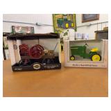 (2) 1/8 John Deere Waterloo Boy Engine + 20 Pedal Tractor NIB Ertl