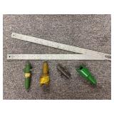 (5) John Deere Tools + Yardstick