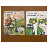 (2) John Deere Tractor Sales Literature