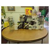 (16) John Deere Mugs + Glasses