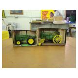 (2) 1/16 John Deere M + G NIB Ertl