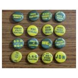 (16) John Deere Buttons
