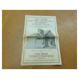 1924 John Deere Corn Crib + Granary Blueprint Plans