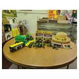 John Deere Toys + Hat