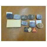 (11) John Deere Belt Buckles