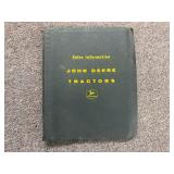 John Deere Tractors Sales Information Binder