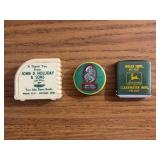 (3) John Deere Tape Measures