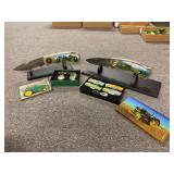 (4) John Deere Pocket Knives