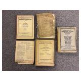 (5) John Deere Manuals