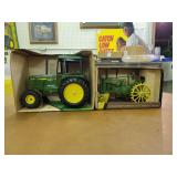(2) 1/16 John Deere 2550 + G NIB Ertl