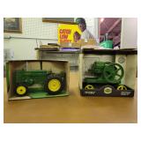 (2) John Deere M + E Engine NIB Ertl