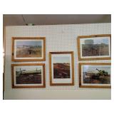 (5) John Deere Prints
