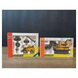 (2) 1/50 Volvo Wheel Loader + Akerman Shovel NIB Joal