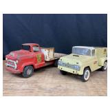 (2) Buddy L Trucks