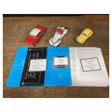 (3) 1/24 Cars Franklin Mint