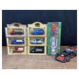 (8) Trucks, Gas Pump, Race Car