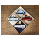 (4) 1/64 Semis NIB Winross