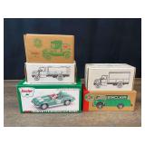 (5) Sinclair Truck + Car Banks NIB