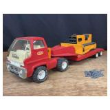 Lowboy with Dozer Tonka
