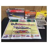 Drag Car Models, Poster, Literature