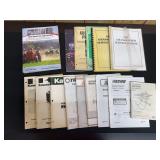 (15) Misc. Manuals + Catalog