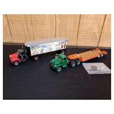 (2) 1/34 Mack Semis
