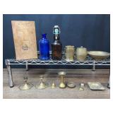Bottles, Brass, Box