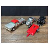 (4) Pickup, Race Car, Trailers NyLint