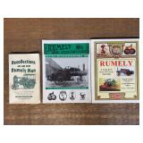 (3) Rumely Books + Magazine