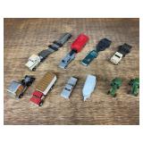 (9) 1/64 Tractos, Truck, Trailers