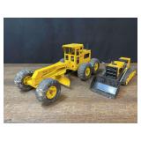 (2) Crawler Loader + Road Grader Tonka