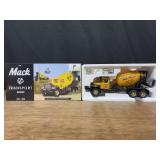 1/34 Mack R-600 Cement Mixer NIB 1st Gear