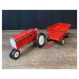 (2) 1/16 Tru-Scale Tractor + Wagon Carter