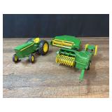 (3) 1/16 John Deere 2020, Baler, Mower Conditioner Ertl