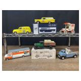 (6) Trucks + Car