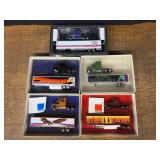 (5) 1/64 Semis NIB Winross + PEM