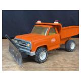 Dump Truck with Plow Tonka