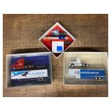 (3) 1/64 Semis NIB Winross