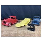 (3) Truck, Trailer, Jeep
