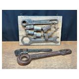 (4) Wrenches + Sockets