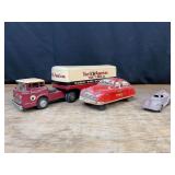(3) Semi, Fire Chief, Fire Truck