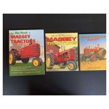 (3) Massey Tractor Books